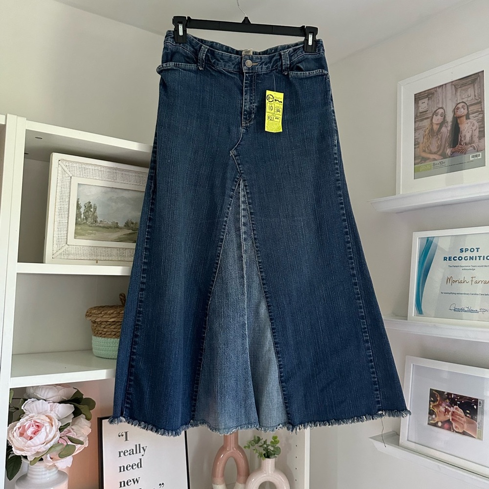 Jean skirt